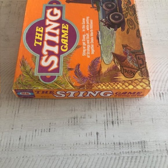 Rare, vintage 1976 Ideal The Sting Game (new in open box) - Picture 8 of 11